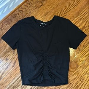 ZARA Black Crop Top